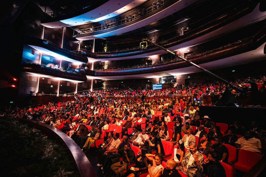 Audience gathered in the theatre for the 2026 Caribbean Music Awards