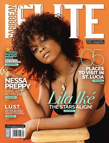 Caribbean Elite cover featuring Lila Iké