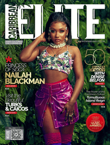 Caribbean Elite cover featuring Nailah Blackman
